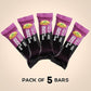 Crunchy Cereal Bars, Fruit Mix Cereal Snack Packs, Ideal Gluten-free Cereal Bars for Kids, Adults, and Families for a Tasty Option, Perfect Breakfast Bars or Snack Food Bars for On the Go. 5 Pack - Healthy Day Supplements