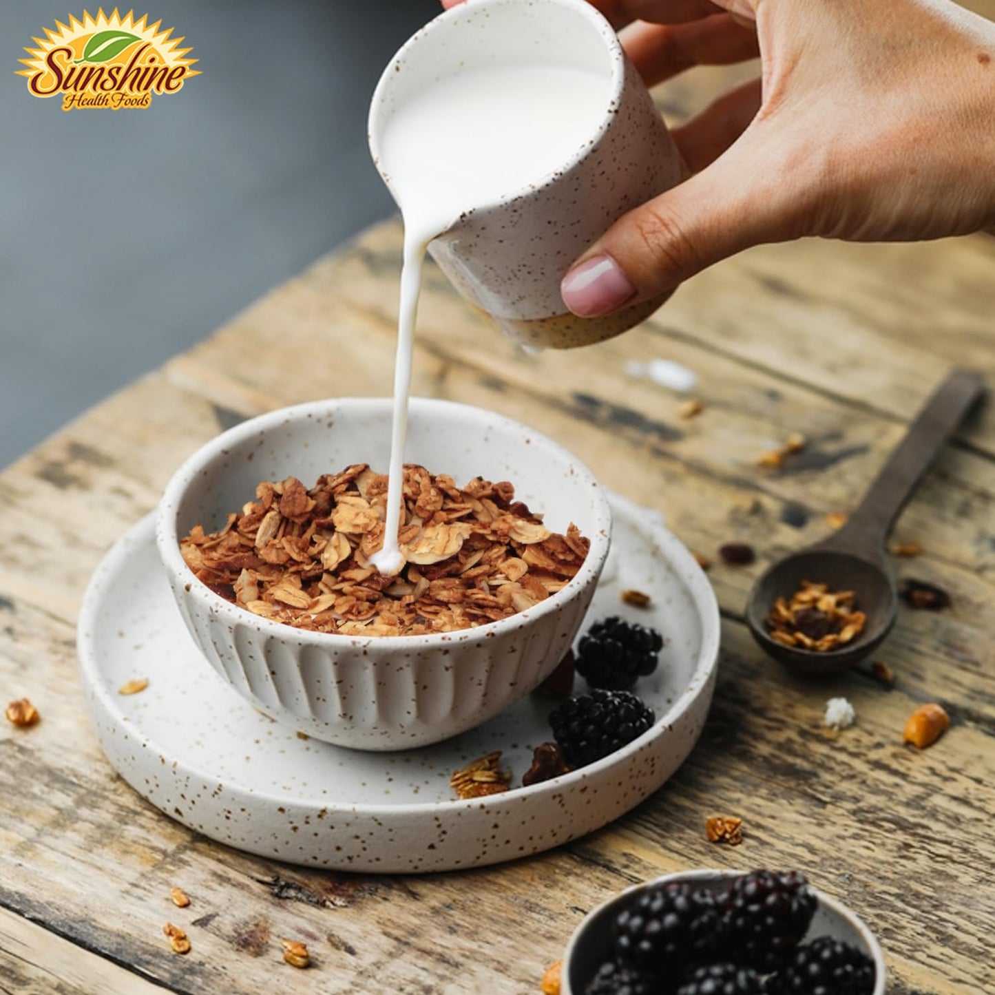 Original Granola, Delightfully Crunchy Healthy Granola Cereal, Ideal Granola for Yogurt or Enjoy with Milk, Perfect Granola Cereal Healthy Snack Option for Any Time of Day. 10oz Bag - Healthy Day Supplements
