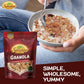 Healthy Granola Cereal, Delightfully Crunchy Granola Cranberry and Cinnamon Flavor, Ideal Granola for Yogurt or Enjoy with Milk, Perfect Granola Cereal Healthy Snack Option for Any Time of Day. 10oz Bag - Healthy Day Supplements