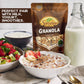 Chocolate Granola Food, Delightfully Crunchy Healthy Granola Cereal, Ideal Granola for Yogurt or Enjoy with Milk, Perfect Granola Cereal Healthy Snack Option for Any Time of Day. 10oz Bag - Healthy Day Supplements